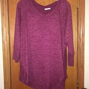 Maurice’s Raglan Sleeve Tunic Sweater